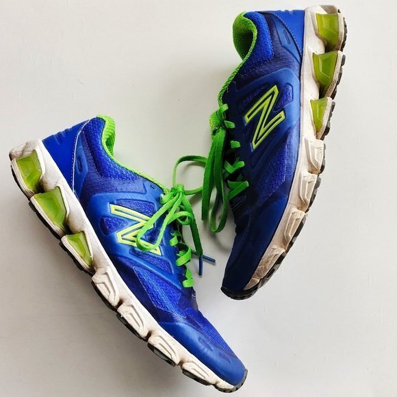 New Balance 1850 Women's Running Shoes Blue/Green/White W1850BG1 Size 8 Athletic - Picture 1 of 7